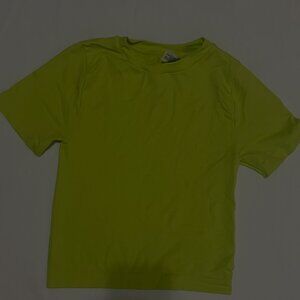Target Neon Stretch Workout Top Medium